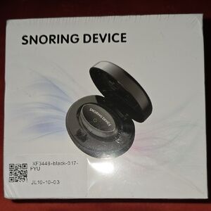 Black Snoring Device